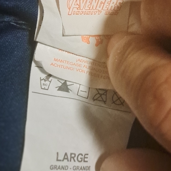 Avengers Spider-man Halloween outfit large - Picture 4 of 5